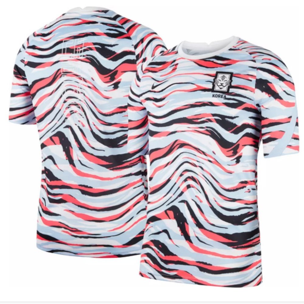 Nike Men's South Korea '20 Prematch White  Shirt